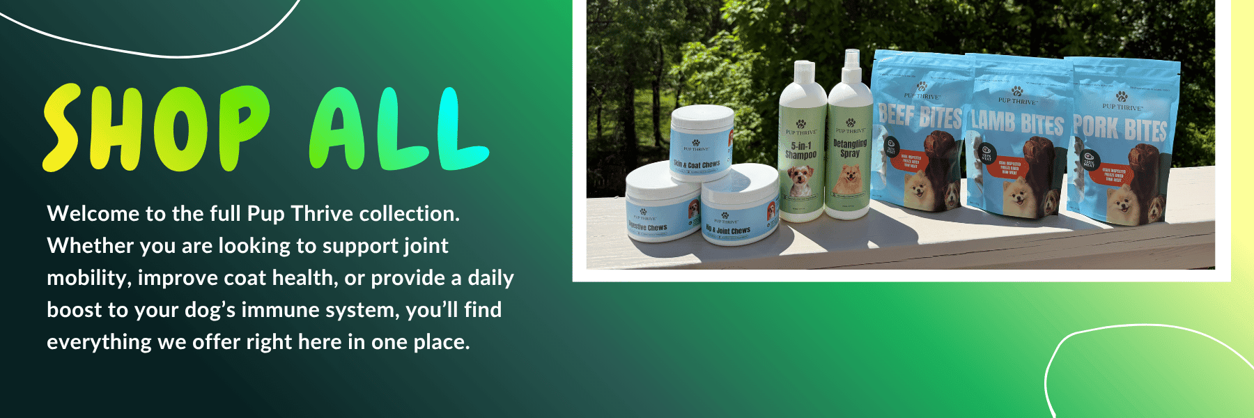 Shop All - Pup Thrive