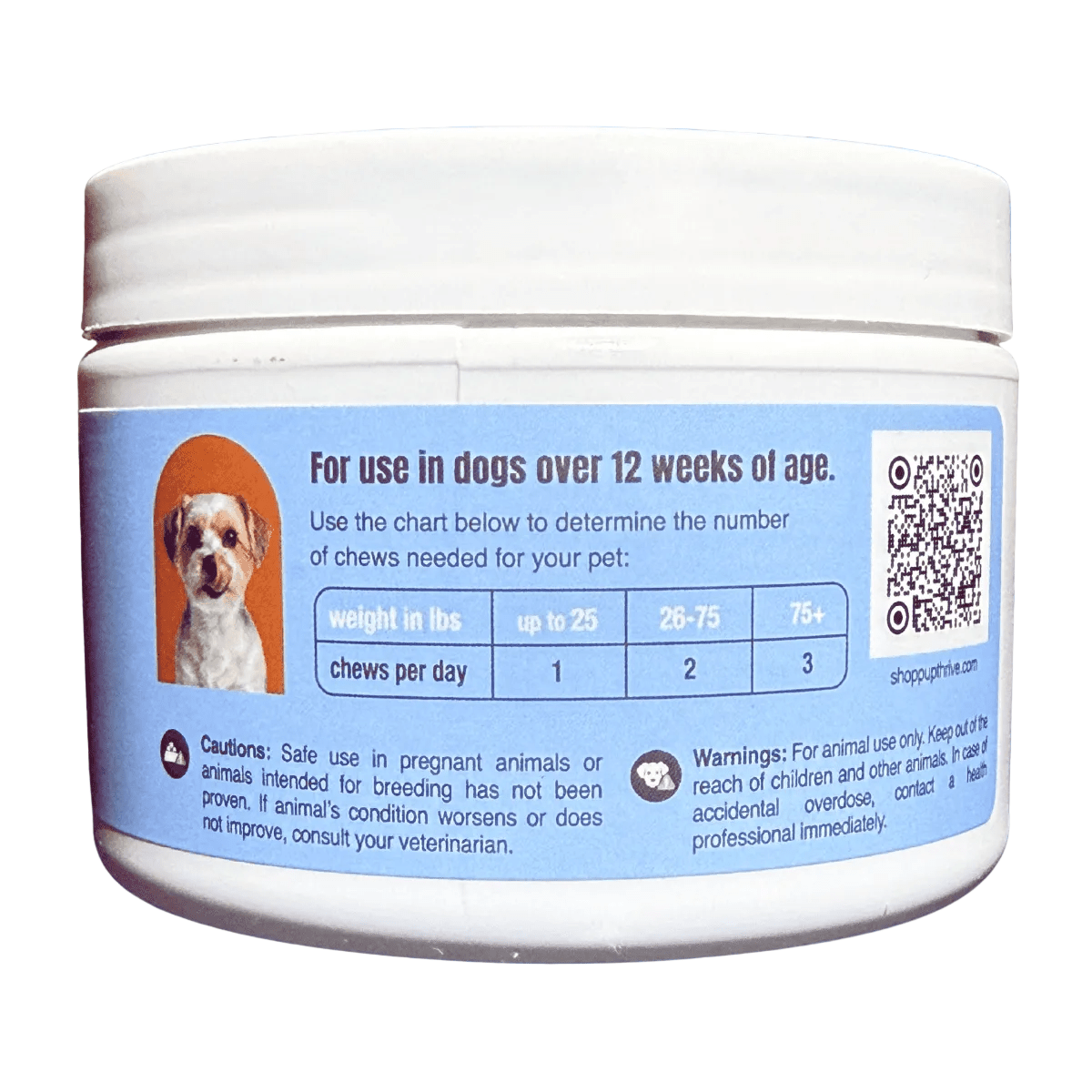 Multi Vitamin & Mineral Pet Chews - 60 Count - Pup Thrive
